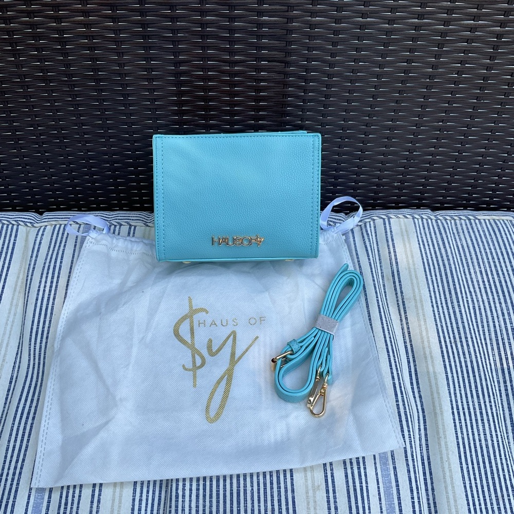 Haus of Sy Cross body Blue Women's Bag